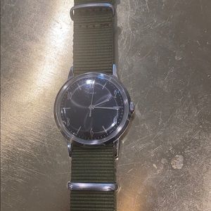 Timex black and green